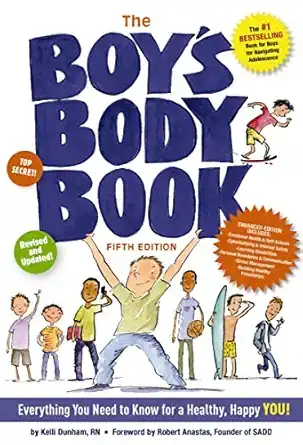 Book cover for The Boy’s Body Book