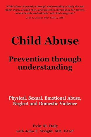 book cover for Child Abuse: Prevention through understanding